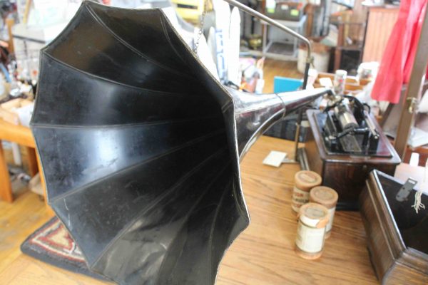 Discover the charm of the past with finds like an Edison Standard Phonograph in Franklin's antique shops.