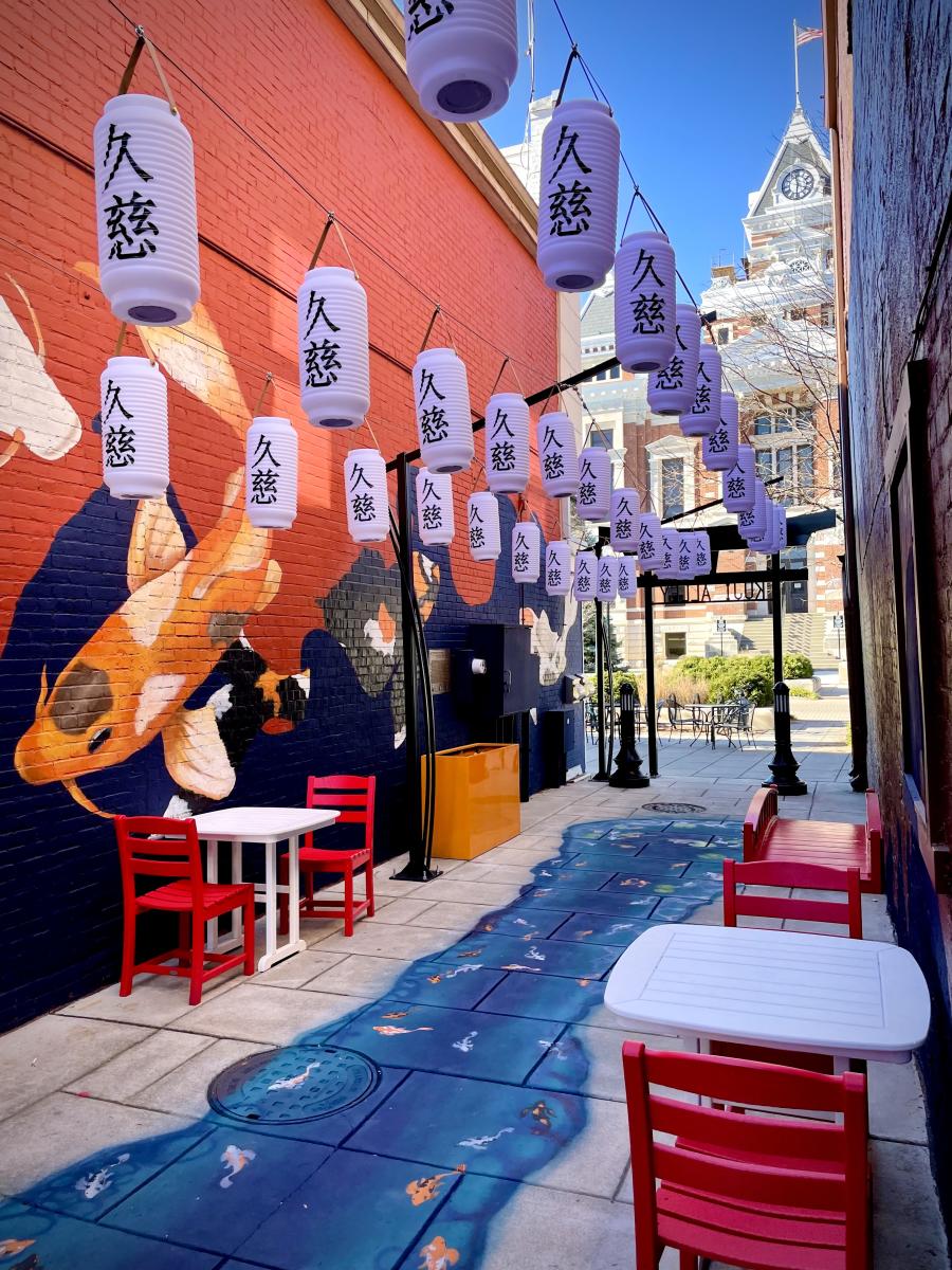 Kuji Alley: Where Franklin's cultural expression and creative spirit come together.