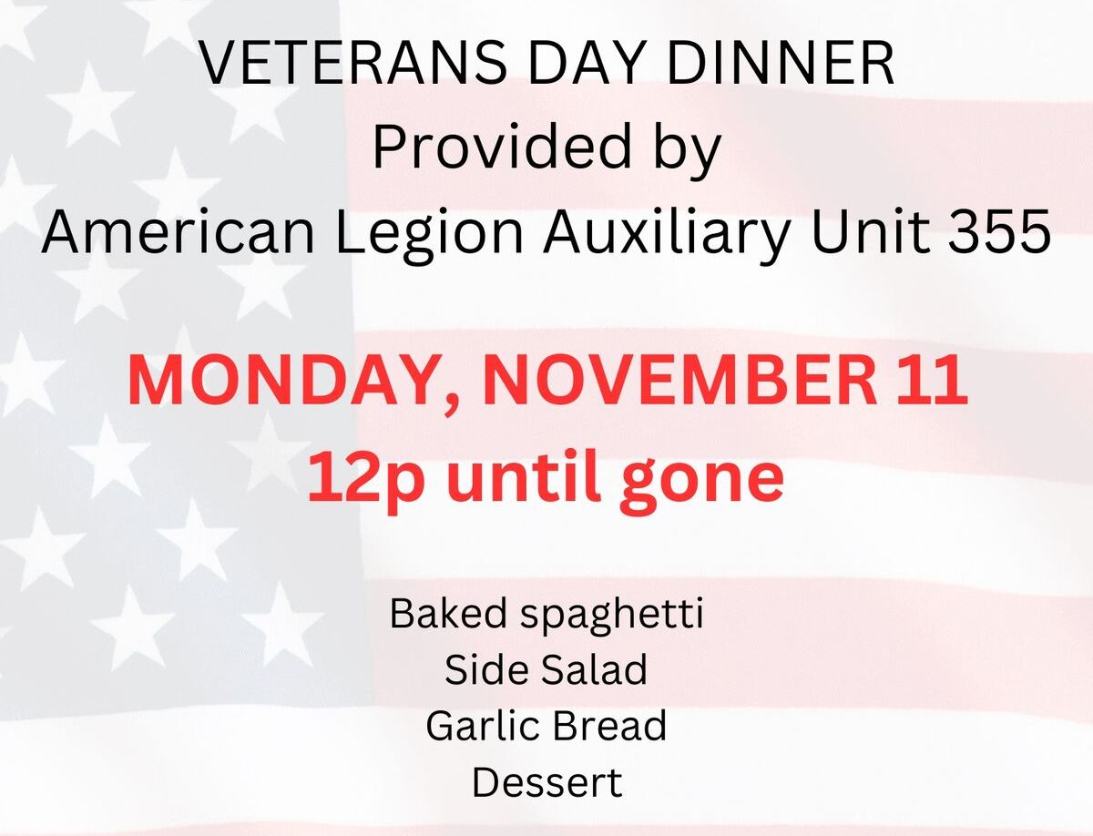 Veterans Day Dinner in Johnson County: Honor, Food, and Fellowship Await